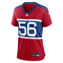 NFL New York Giants Lawrence Taylor  Women's Alternate Retired Player Game Jersey
