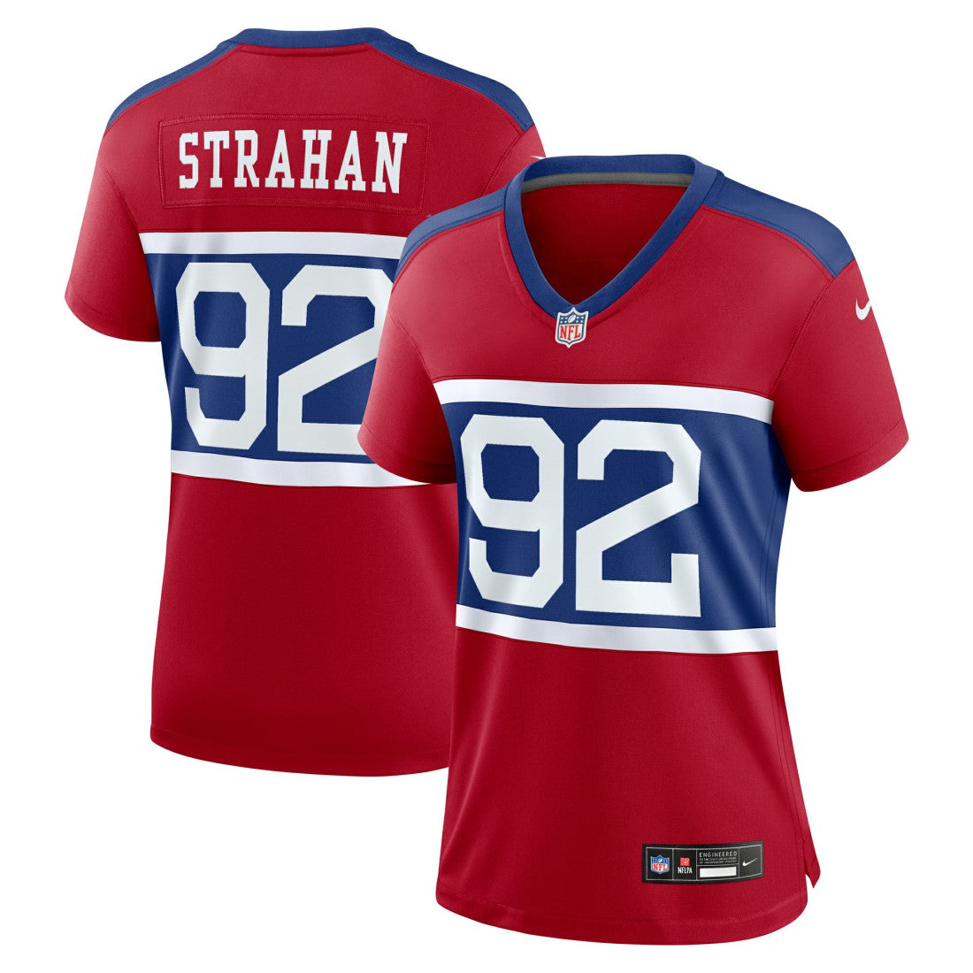 NFL New York Giants Michael Strahan  Women's Alternate Retired Player Game Jersey