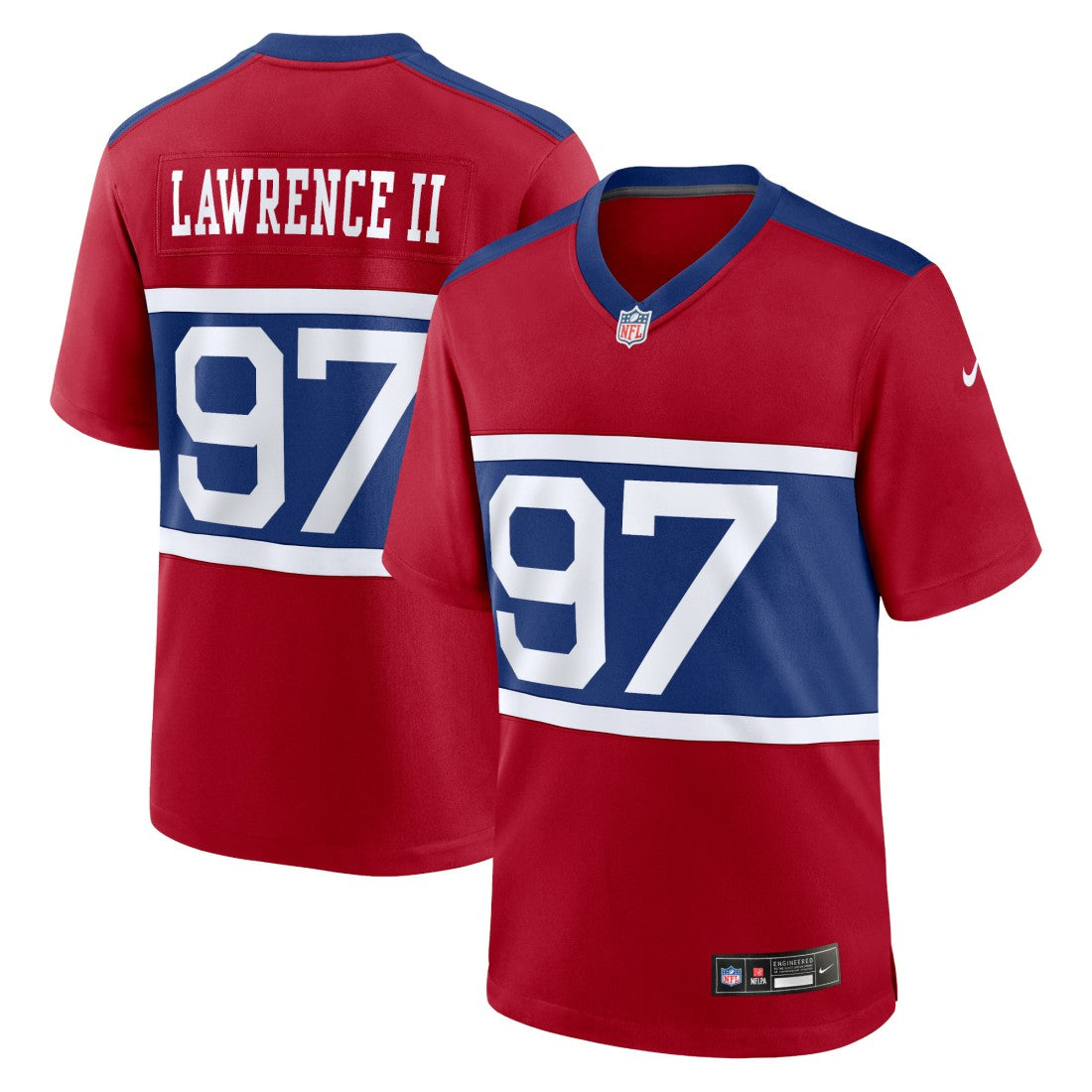 NFL New York Giants Dexter Lawrence II  Alternate Player Game Jersey