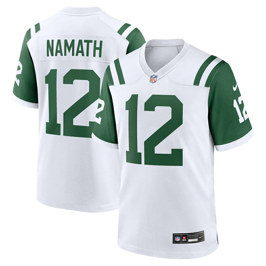 NFL New York Jets Joe Namath  Classic Alternate Retired Player Game Jersey