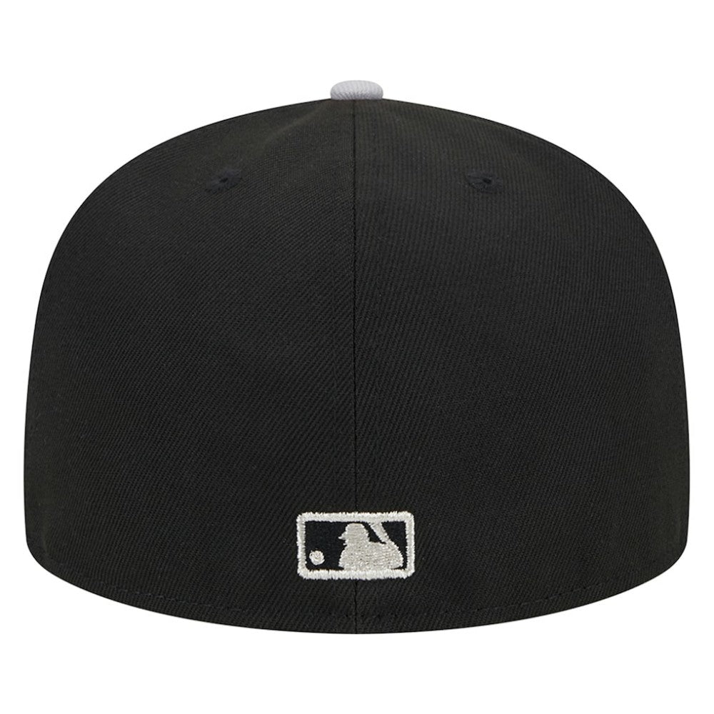 Chicago White Sox Metallic Camo 59FIFTY Fitted Hat - Black | New Era