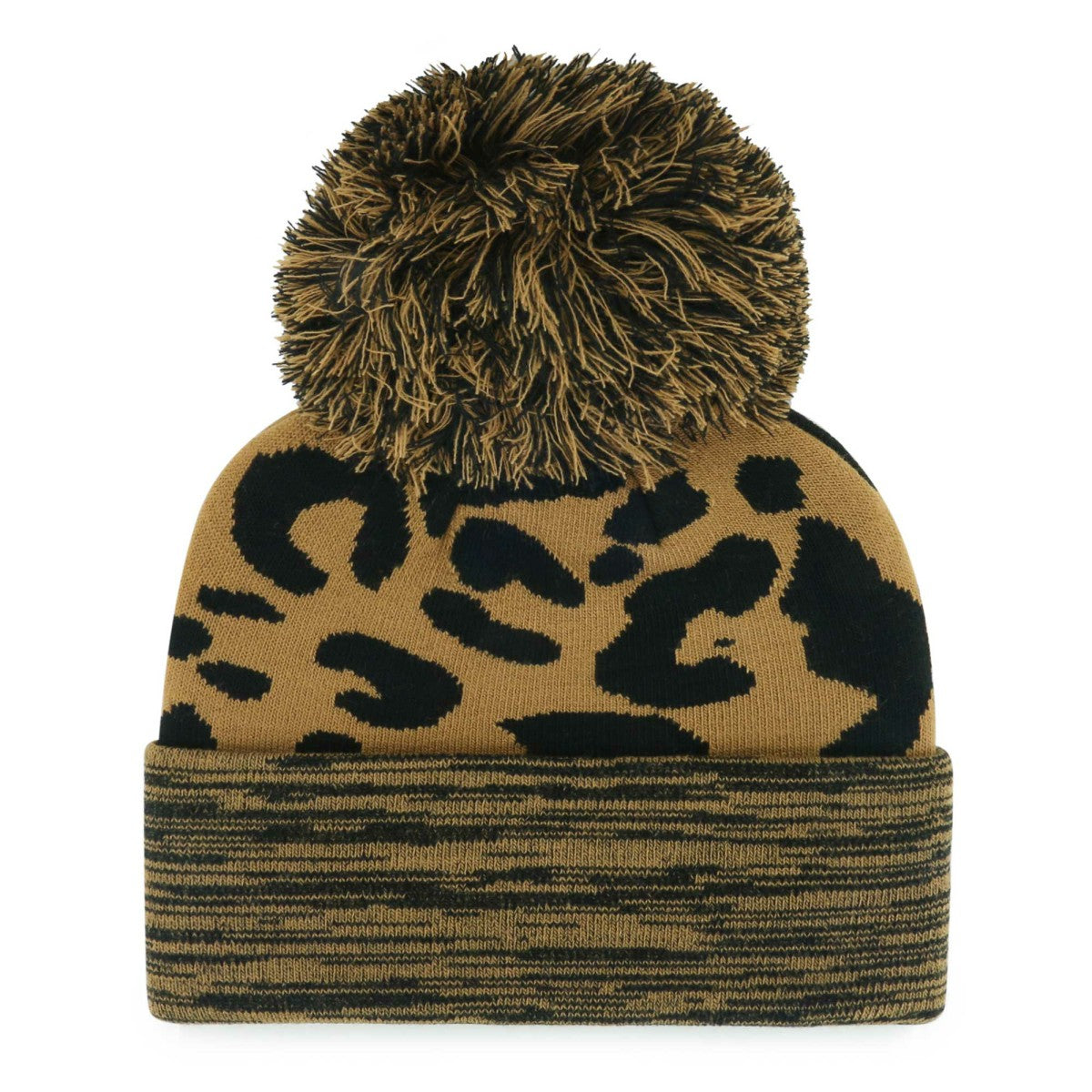 Washington Wizards '47 Women's Rosette Cuffed Knit Hat with Pom - Leopard | 47 brand sale