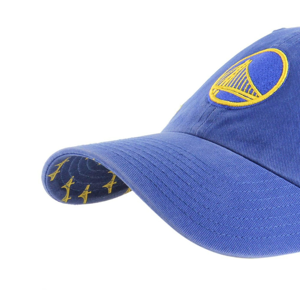 Golden State Warriors '47 Women's Confetti Undervisor Clean Up Adjustable Hat sale - Royal | 47 brand online