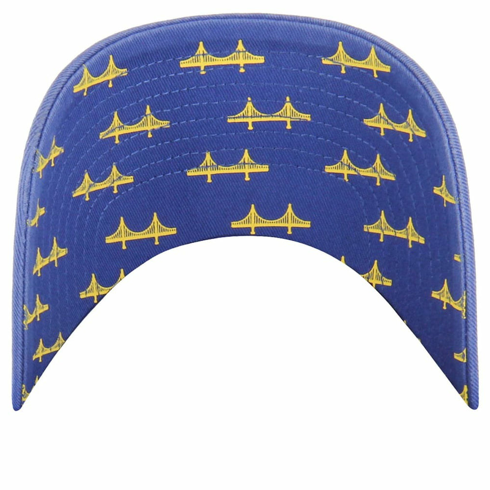 Golden State Warriors '47 Women's Confetti Undervisor Clean Up Adjustable Hat sale - Royal | 47 brand online