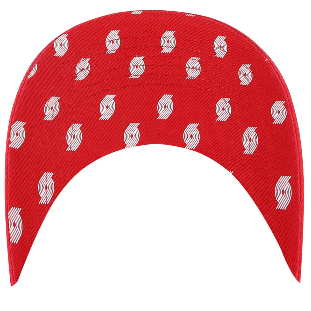 Portland Trail Blazers '47 Women's Confetti Undervisor Clean Up Adjustable Hat - Red | 47 brand shop