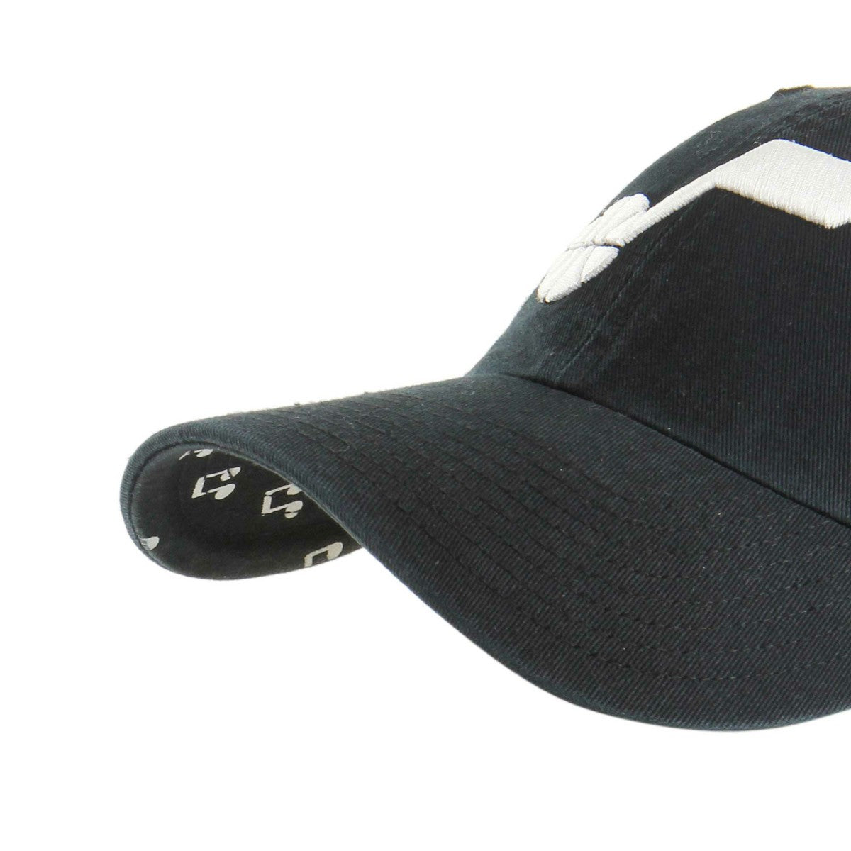 Utah Jazz '47 Women's Confetti Undervisor Clean Up Adjustable Hat - Black | 47 brand on sale