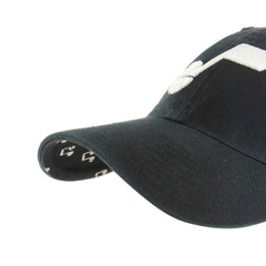 Utah Jazz '47 Women's Confetti Undervisor Clean Up Adjustable Hat - Black | 47 brand on sale