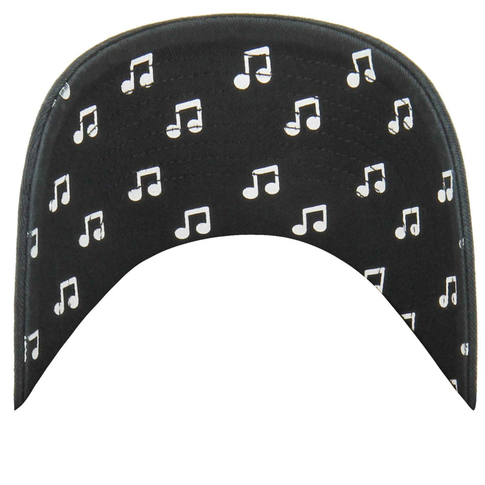 Utah Jazz '47 Women's Confetti Undervisor Clean Up Adjustable Hat - Black | 47 brand on sale