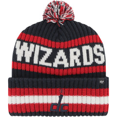Washington Wizards '47 Bering Cuffed Knit Hat with Pom - Navy | 47 brand sale