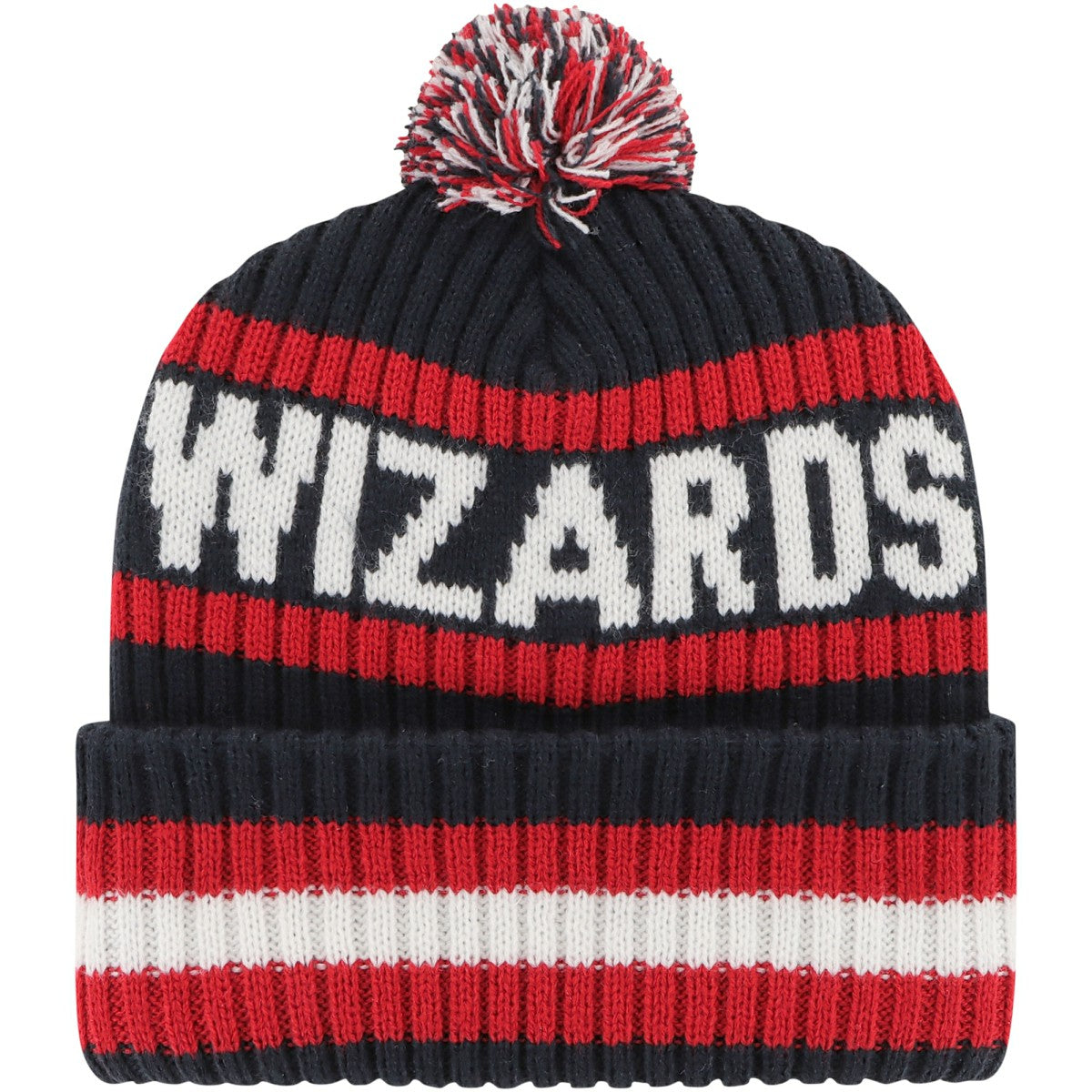 Washington Wizards '47 Bering Cuffed Knit Hat with Pom - Navy | 47 brand sale