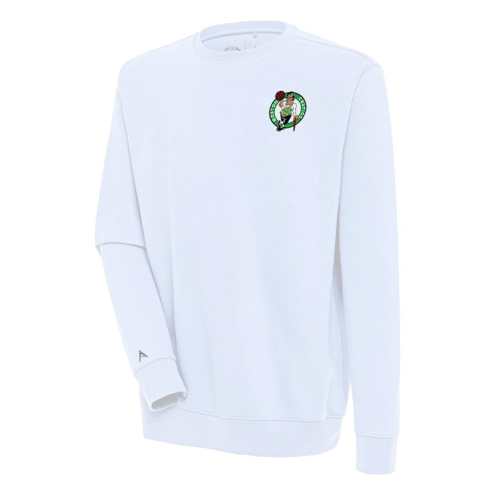 Boston Celtics Antigua Victory Pullover Sweatshirt - White online