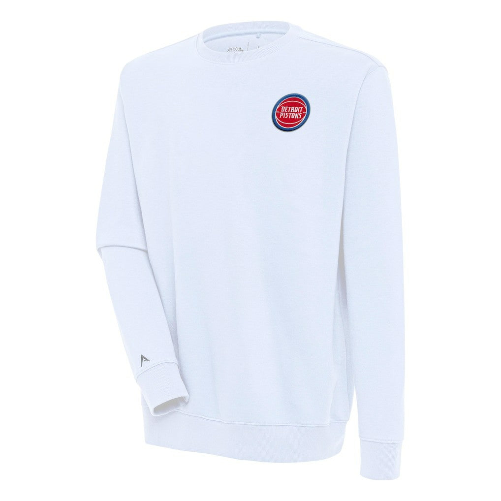 Detroit Pistons Antigua Victory Pullover Sweatshirt sale - White sale