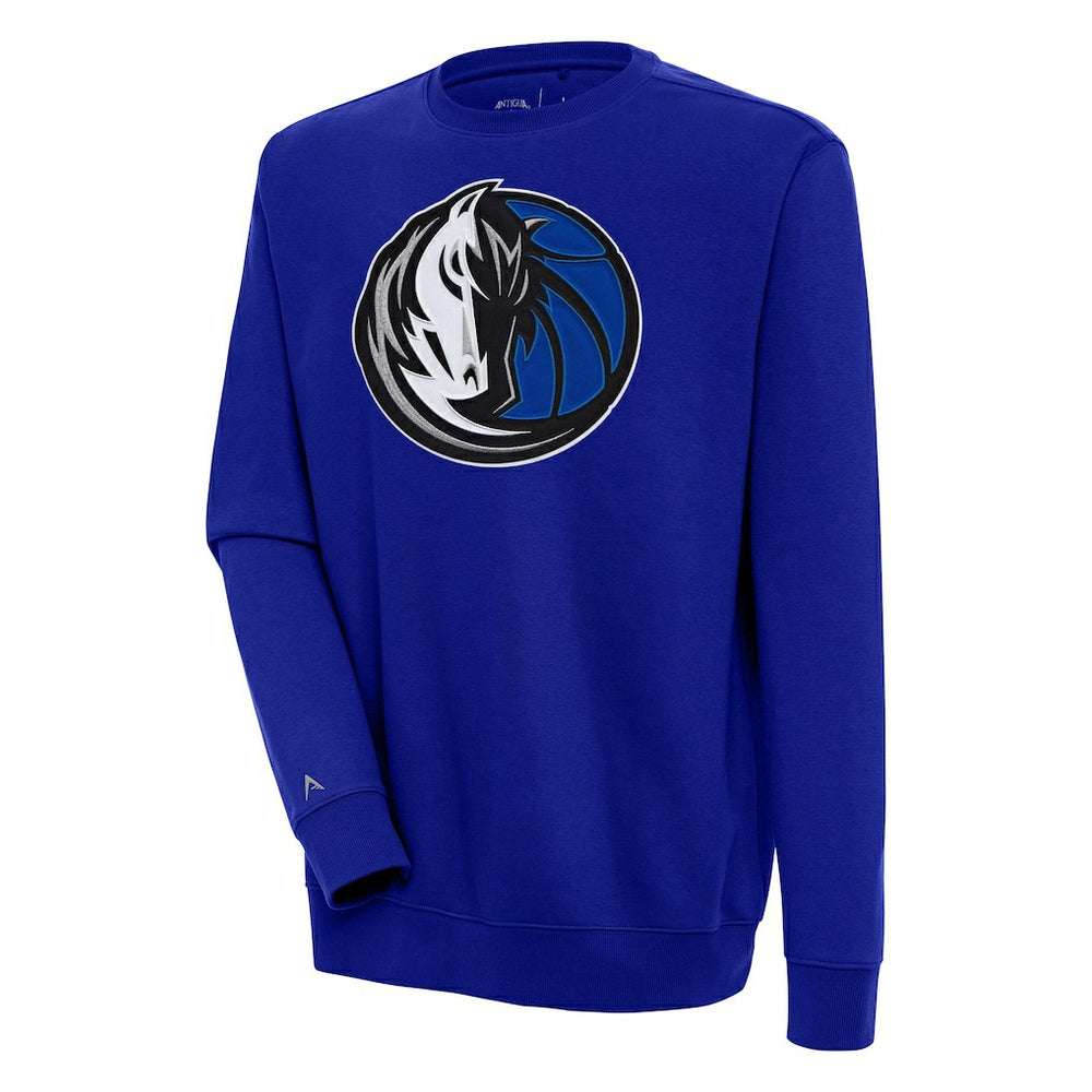 Dallas Mavericks Antigua Victory Pullover Sweatshirt sale - Blue shop