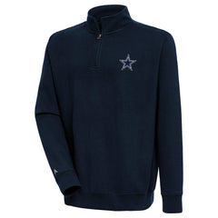 NFL Dallas Cowboys Antigua Victory Quarter-Zip Pullover Top