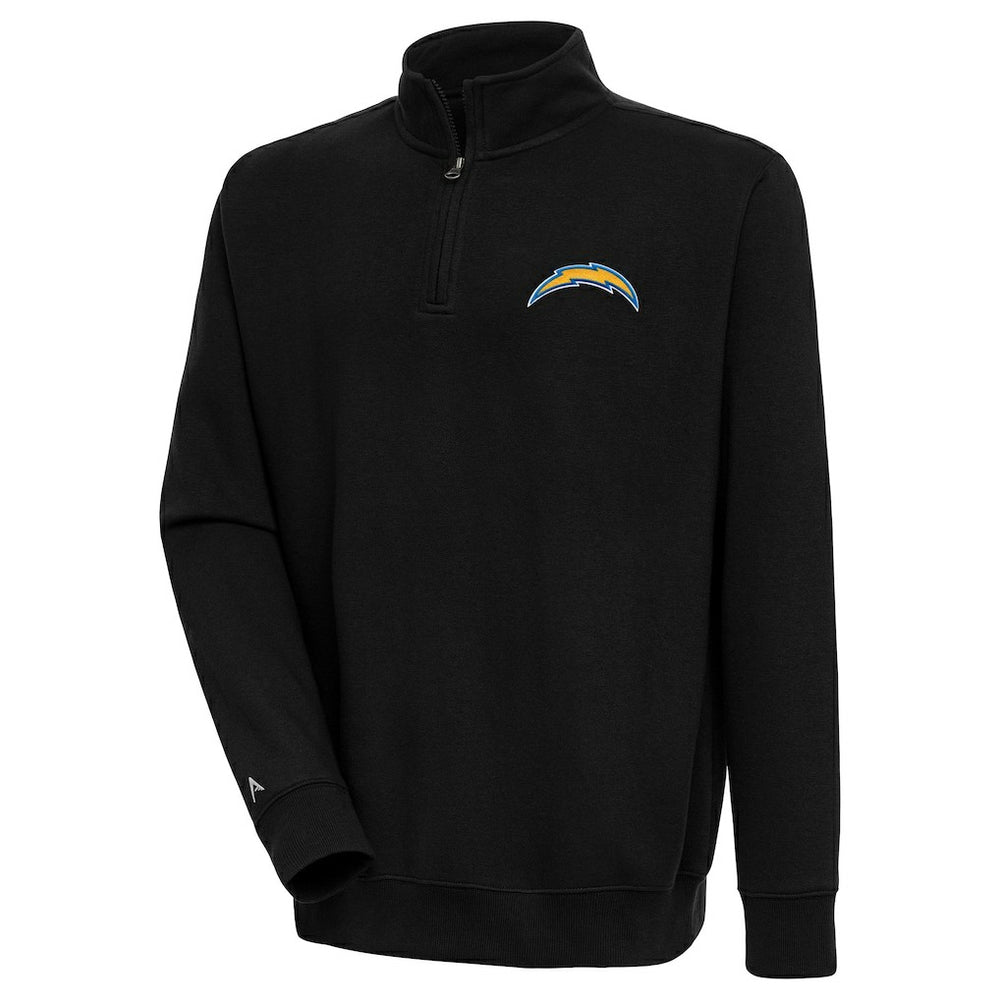 NFL Los Angeles Chargers Antigua Victory Quarter-Zip Pullover Top