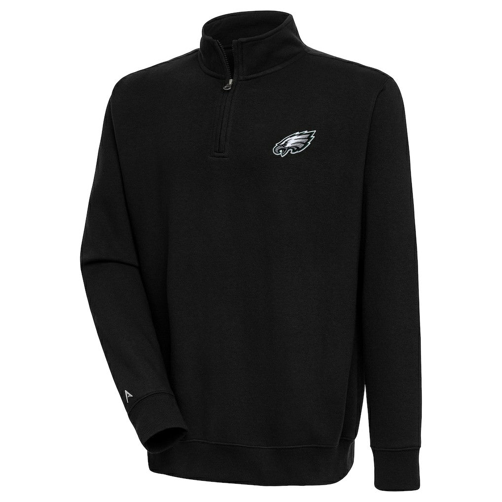 NFL Philadelphia Eagles Antigua Victory Quarter-Zip Pullover Top