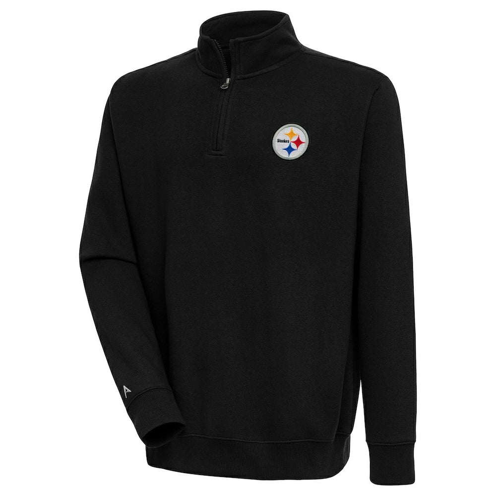NFL Pittsburgh Steelers Antigua Victory Quarter-Zip Pullover Top