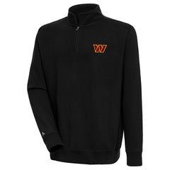 NFL Washington Commanders Antigua Victory Quarter-Zip Pullover Top
