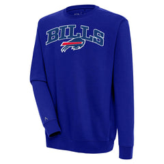 NFL Buffalo Bills Antigua Victory Chenille Pullover Sweatshirt