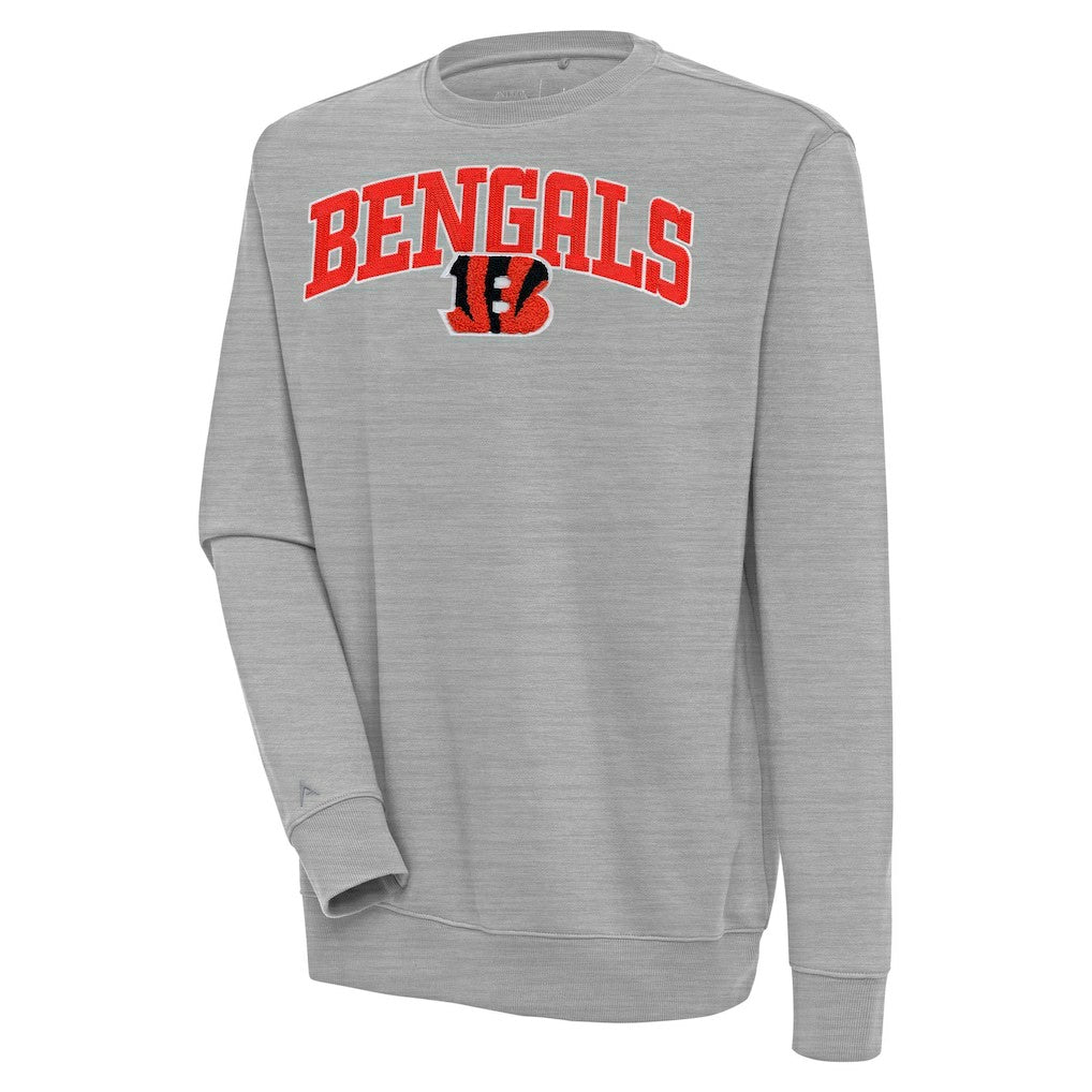 NFL Cincinnati Bengals Antigua Victory Chenille Pullover Sweatshirt