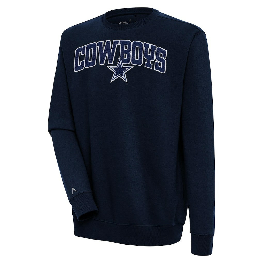 NFL Dallas Cowboys Antigua Victory Chenille Pullover Sweatshirt