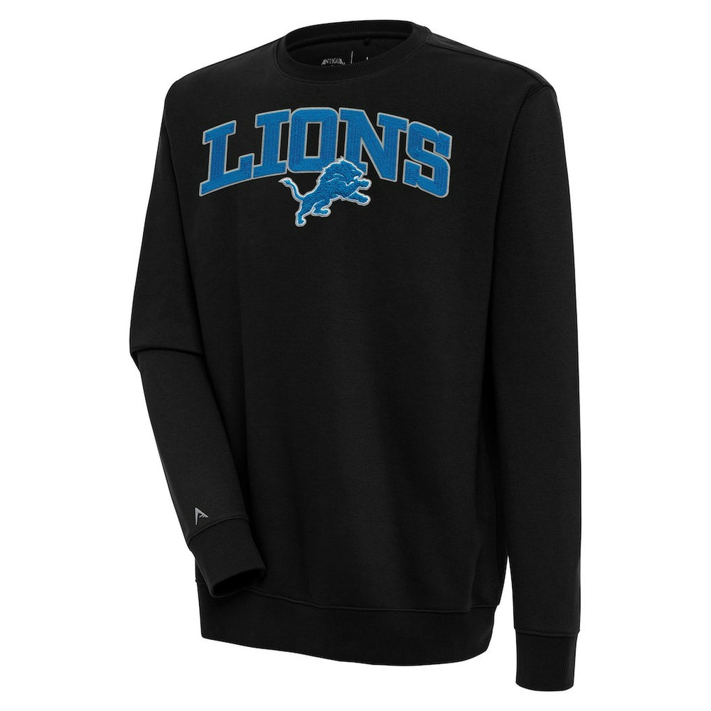 NFL Detroit Lions Antigua Victory Chenille Pullover Sweatshirt