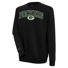 NFL Green Bay Packers Antigua Victory Chenille Pullover Sweatshirt