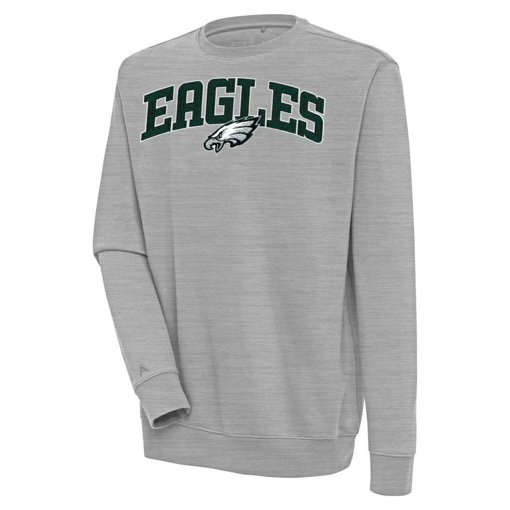 NFL Philadelphia Eagles Antigua Victory Chenille Pullover Sweatshirt