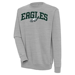 NFL Philadelphia Eagles Antigua Victory Chenille Pullover Sweatshirt