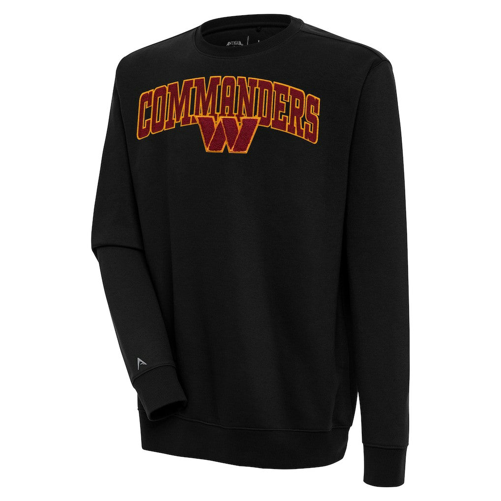 NFL Washington Commanders Antigua Victory Chenille Pullover Sweatshirt