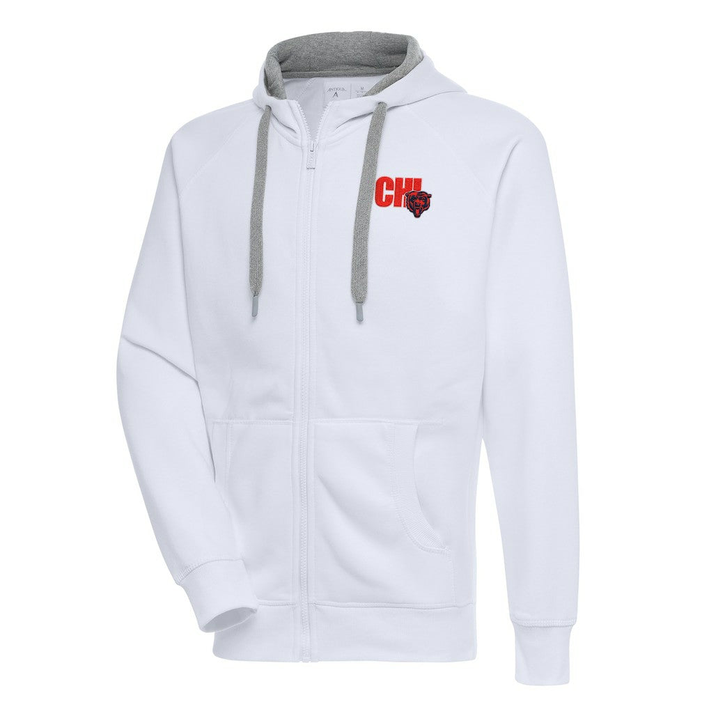 NFL Chicago Bears Antigua Victory Full-Zip Hoodie