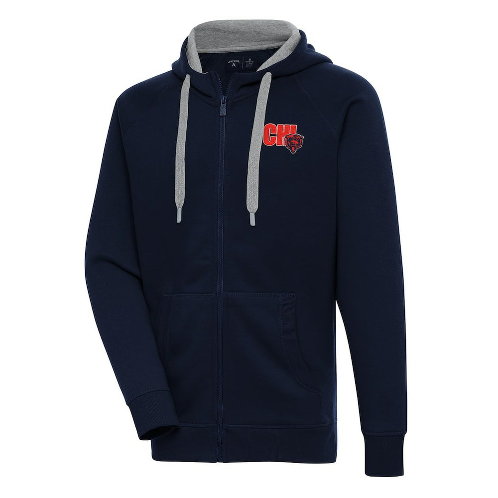 NFL Chicago Bears Antigua Victory Full-Zip Hoodie