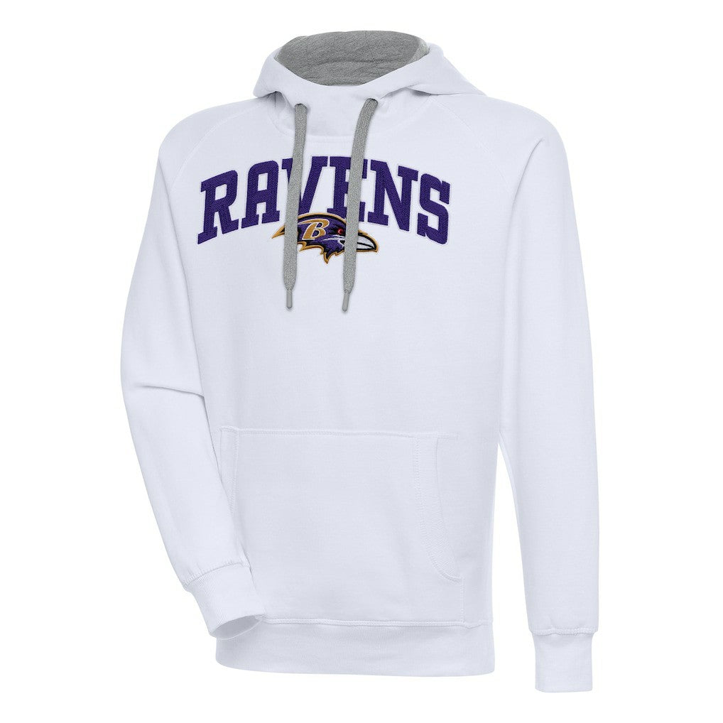 NFL Baltimore Ravens Antigua Victory Pullover Hoodie
