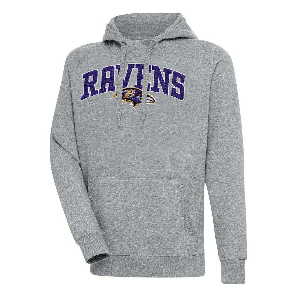 NFL Baltimore Ravens Antigua Victory Pullover Hoodie