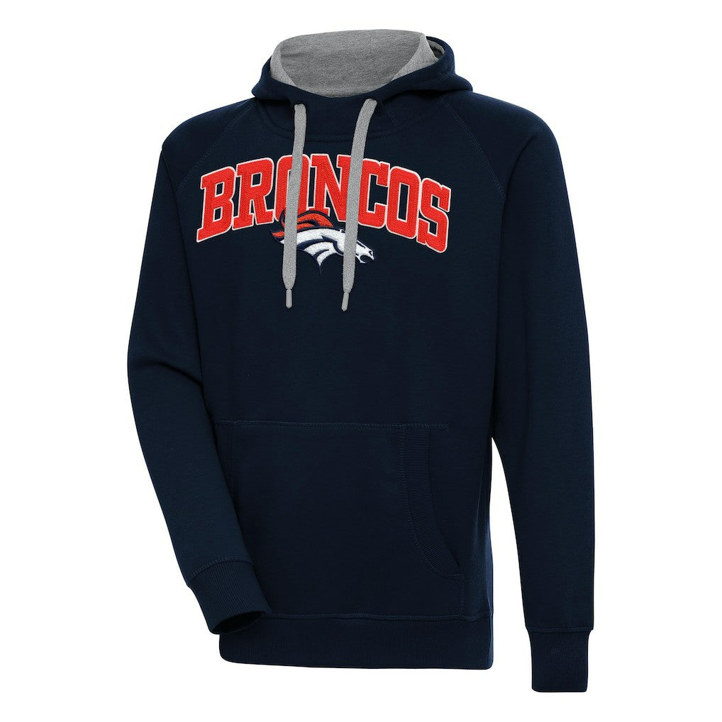 NFL Denver Broncos Antigua Victory Pullover Hoodie