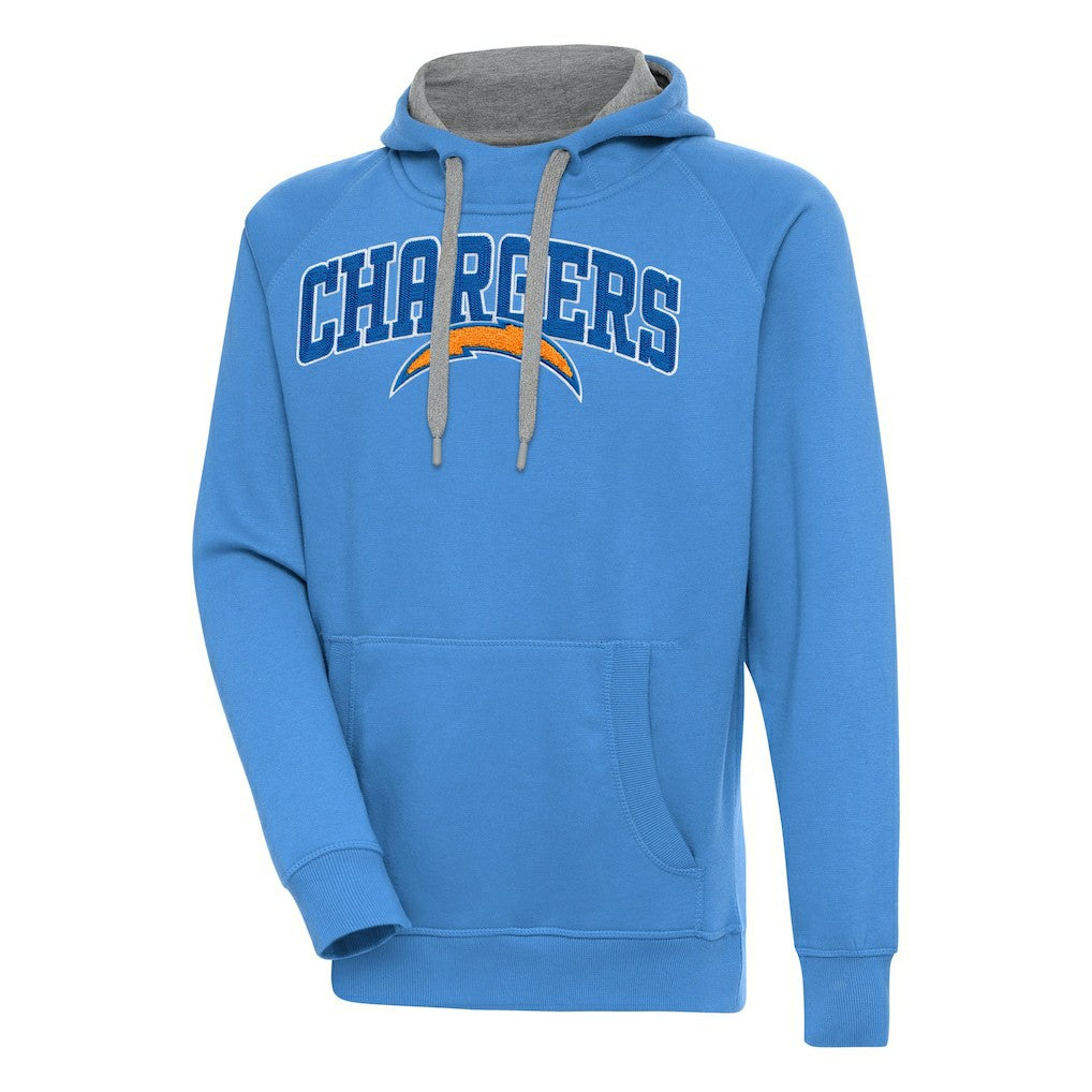 NFL Los Angeles Chargers Antigua Victory Pullover Hoodie