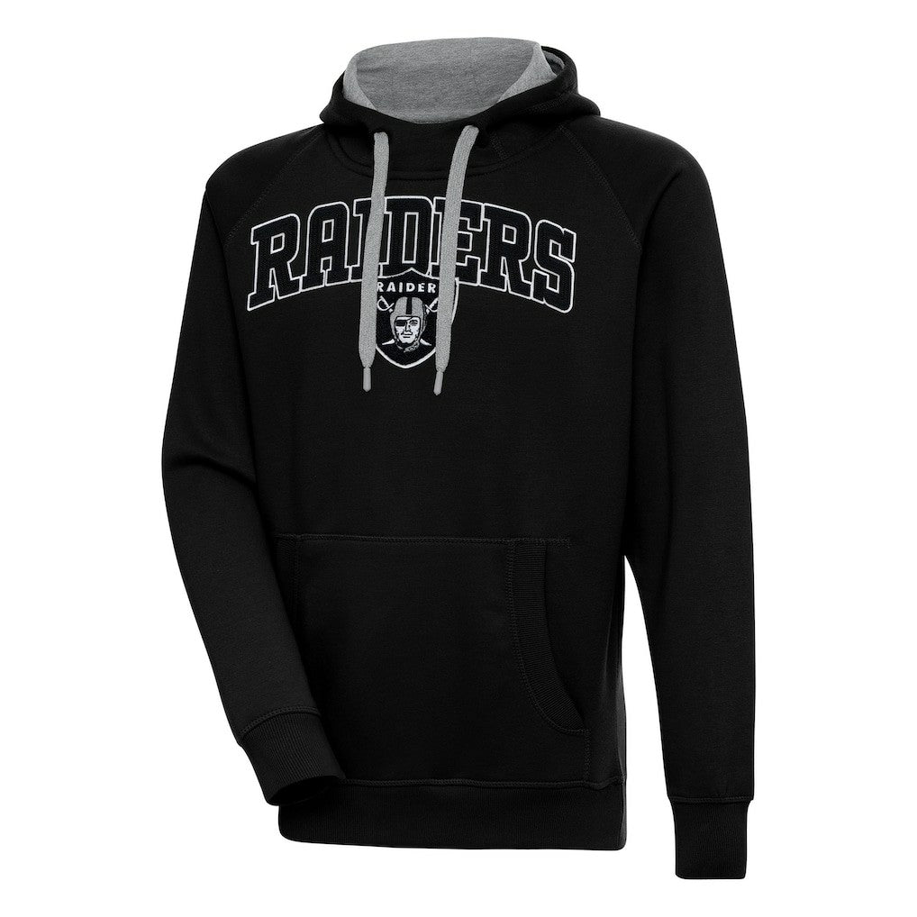 NFL Las Vegas Raiders Antigua Victory Pullover Hoodie