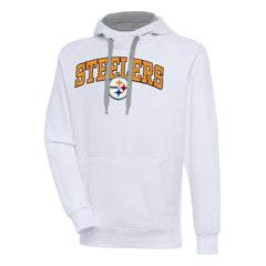 NFL Pittsburgh Steelers Antigua Victory Pullover Hoodie