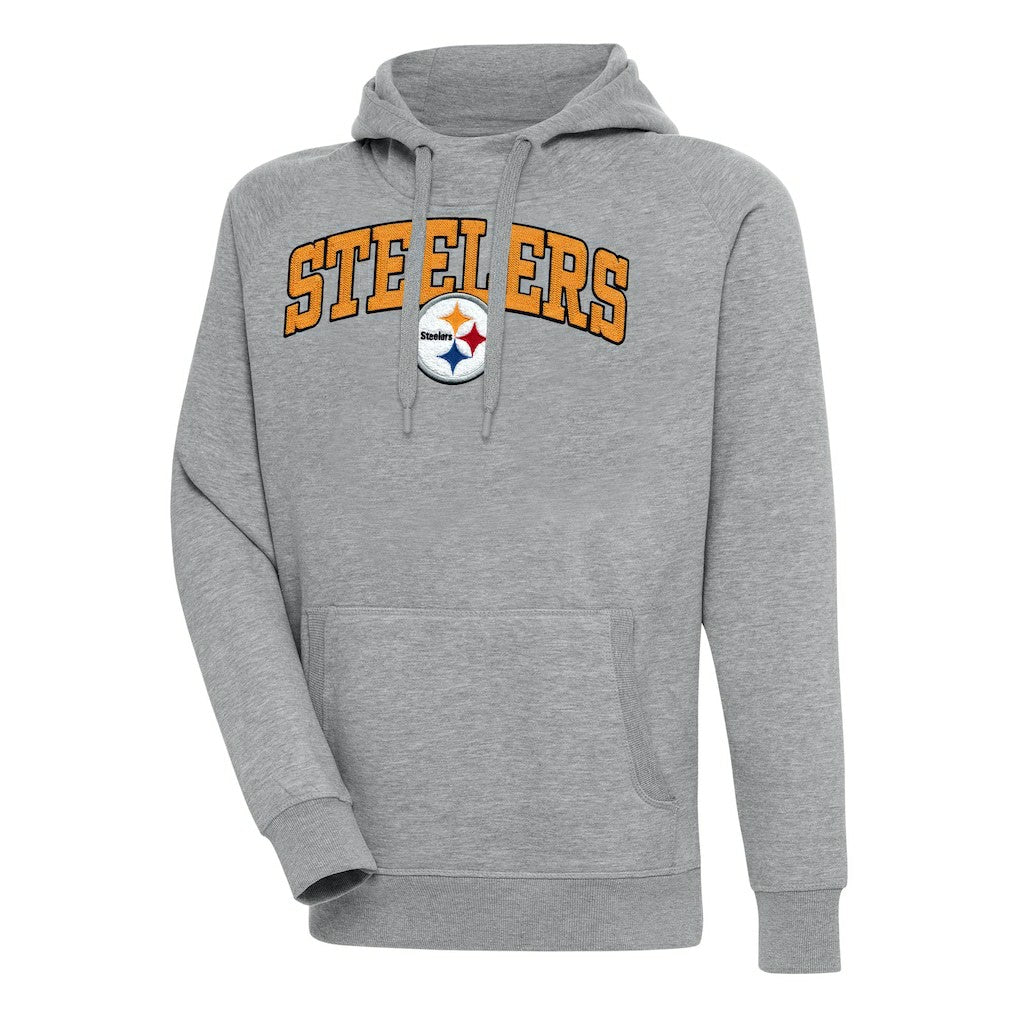 NFL Pittsburgh Steelers Antigua Victory Pullover Hoodie
