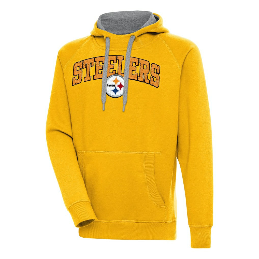 NFL Pittsburgh Steelers Antigua Victory Pullover Hoodie
