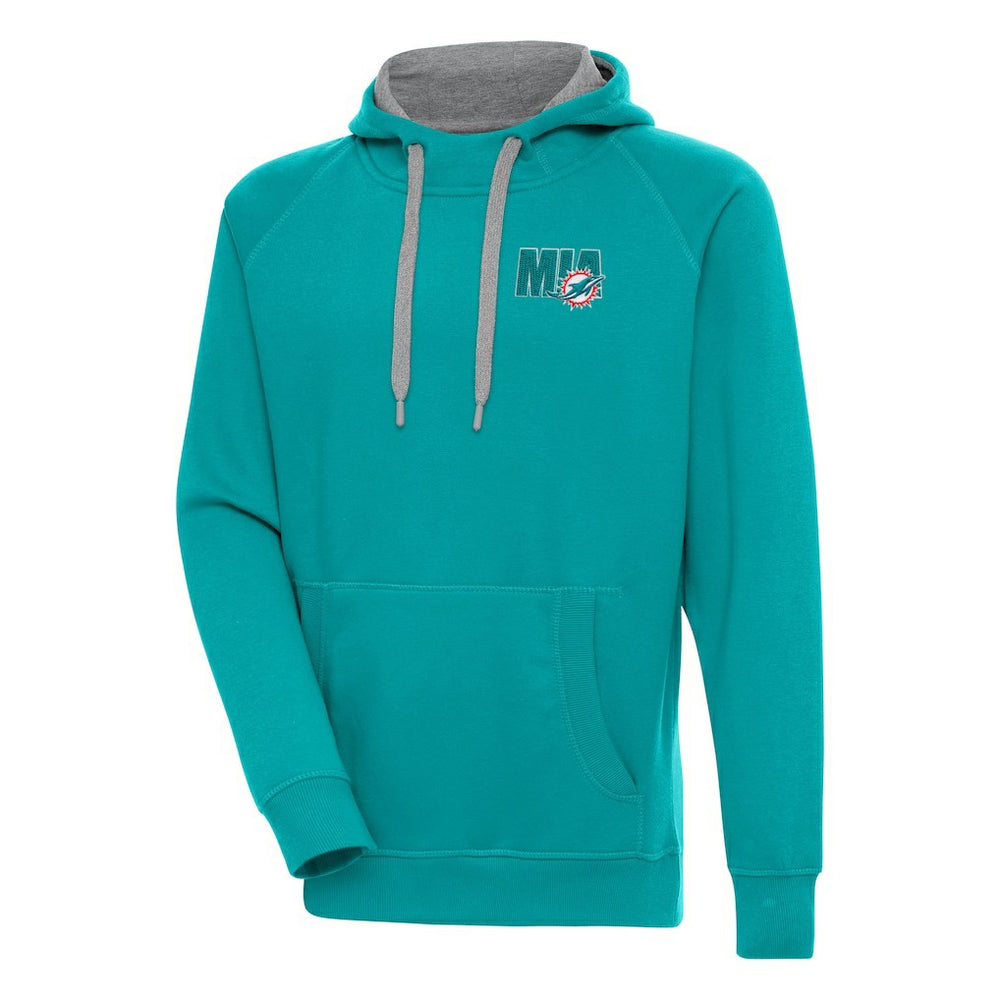 NFL Miami Dolphins Antigua Victory Pullover Hoodie