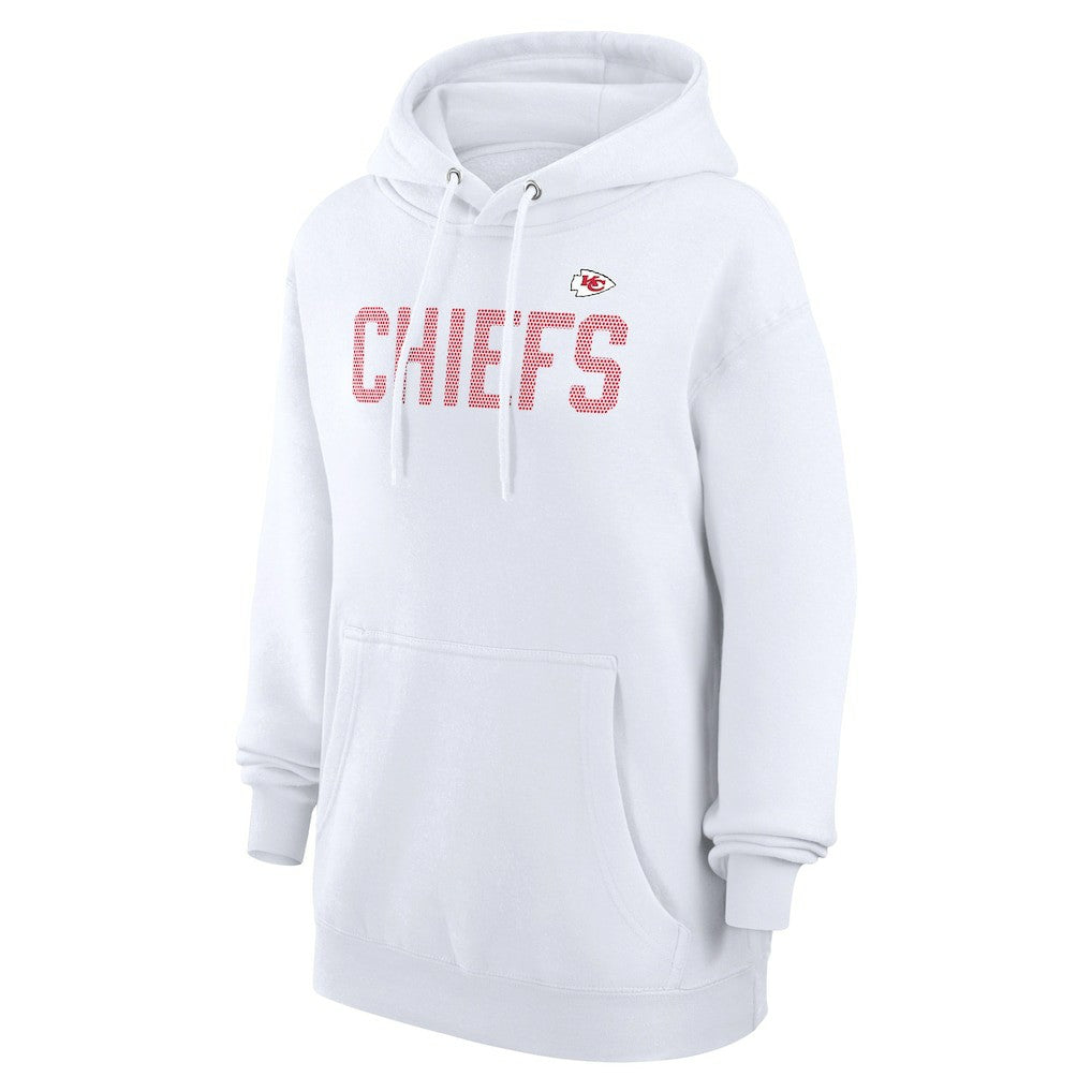 NFL Kansas City Chiefs G-III 4Her by Carl Banks Women's Dot Print Pullover Hoodie