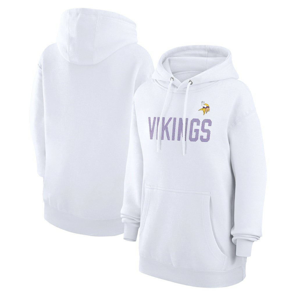NFL Minnesota Vikings G-III 4Her by Carl Banks Women's Dot Print Pullover Hoodie