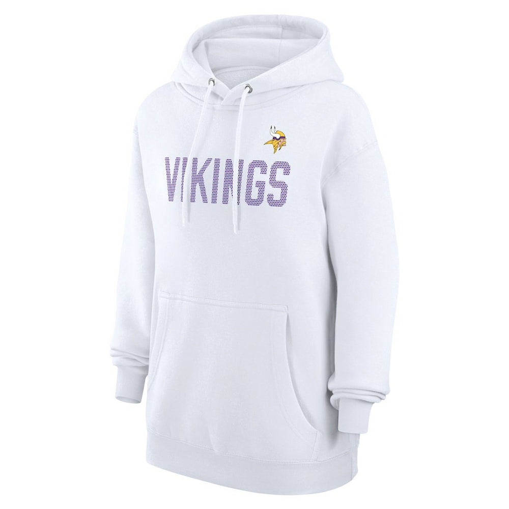 NFL Minnesota Vikings G-III 4Her by Carl Banks Women's Dot Print Pullover Hoodie