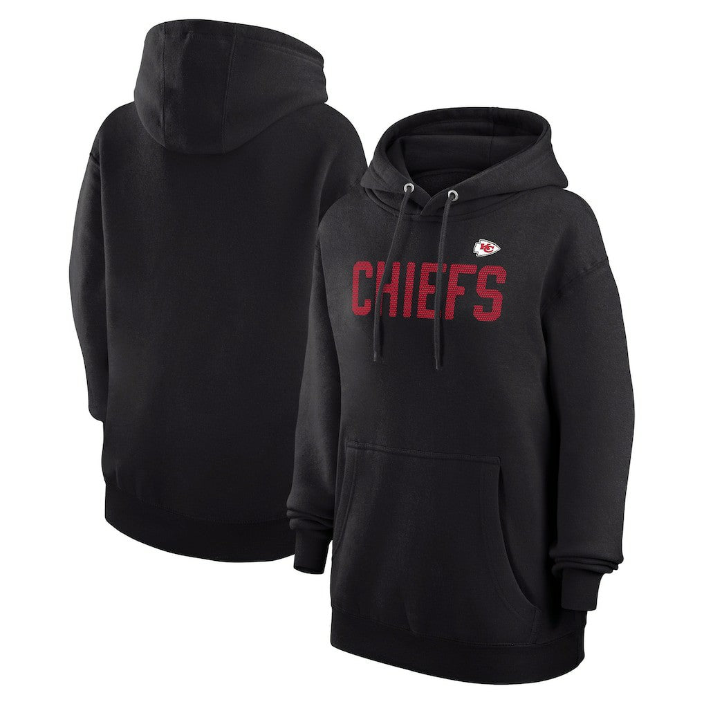 NFL Kansas City Chiefs G-III 4Her by Carl Banks Women's Dot Print Pullover Hoodie
