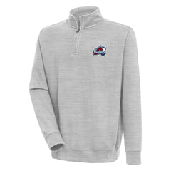 Colorado Avalanche Antigua Victory Quarter-Zip Pullover Top