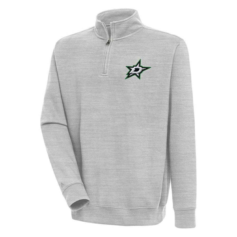 Dallas Stars Antigua Victory Quarter-Zip Pullover Top