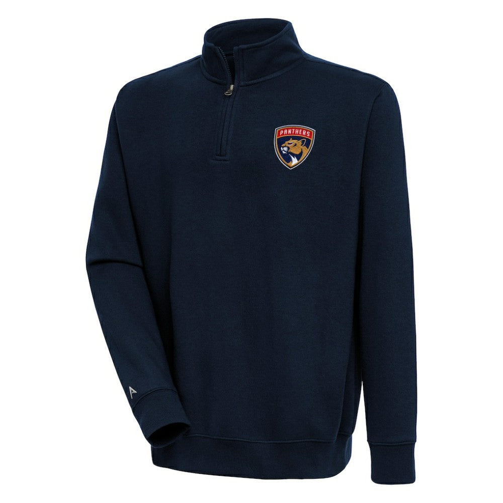 Florida Panthers Antigua Victory Quarter-Zip Pullover Top