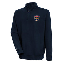 Florida Panthers Antigua Victory Quarter-Zip Pullover Top
