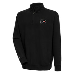 Philadelphia Flyers Antigua Victory Quarter-Zip Pullover Top